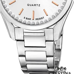 Festina Damenuhr Edelstahl silber Festina Mademoiselle Armbanduhr UF20583/1
