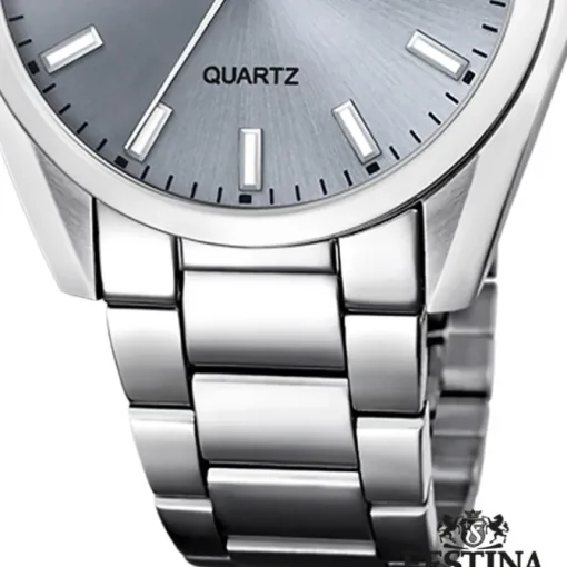 Festina Damenuhr Edelstahl silber Festina Boyfriend Armbanduhr UF20622/J