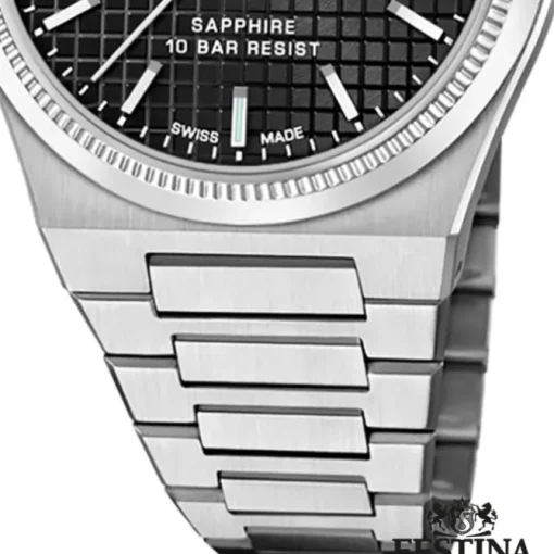 Festina Damenuhr Edelstahl silber Festina Swiss made Armbanduhr UF20029/6