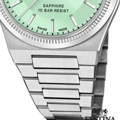 Festina Damenuhr Edelstahl silber Festina Swiss made Armbanduhr UF20035/3