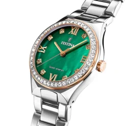 Festina Damenuhr Edelstahl silber Festina Solar Energy Solaruhr UF20658/3