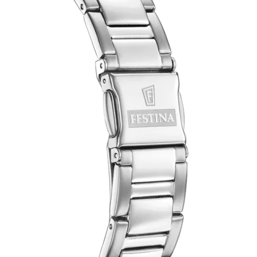 Festina Damenuhr Edelstahl silber Festina Boyfriend Armbanduhr UF20606/1