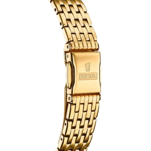 Festina Damenuhr Edelstahl gold Festina Swiss Made Armbanduhr UF20021/1