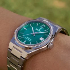 Festina Damenuhr Edelstahl silber Festina Swiss made Armbanduhr UF20035/5