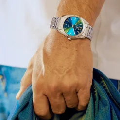 Festina Damenuhr Edelstahl silber Festina Boyfriend Armbanduhr UF20622/I