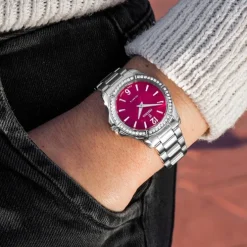 Festina Damenuhr Edelstahl silber Festina Mademoiselle Armbanduhr UF20593/2