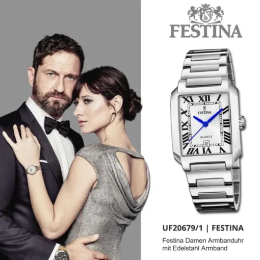 Festina Damenuhr Edelstahl silber Festina Trend Armbanduhr UF20679/1