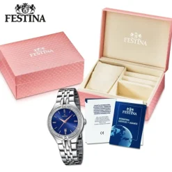 Festina Damenuhr Edelstahl silber Festina Mademoiselle Armbanduhr UF16867/5