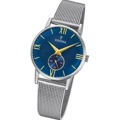 Festina Damenuhr Klassik F20572/3 Armbanduhr Edelstahl silber UF20572/3
