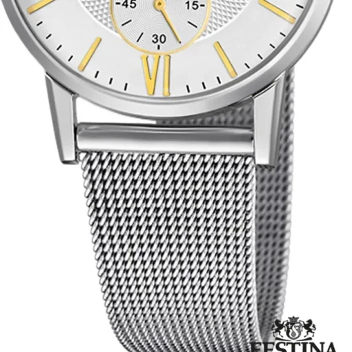 Festina Damenuhr Klassik F20572/2 Armbanduhr Edelstahl silber UF20572/2