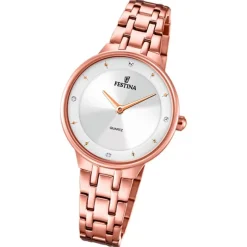 Festina Damenuhr Mademoiselle F20602/1 Armbanduhr Edelstahl rosé UF20602/1