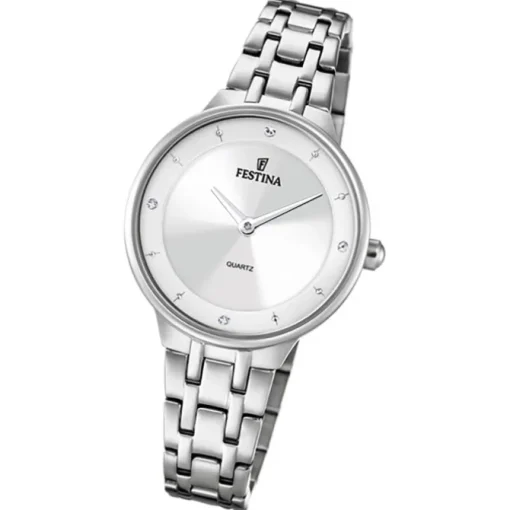 Festina Damenuhr Mademoiselle F20600/1 Armbanduhr Edelstahl silber UF20600/1