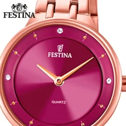 Festina Damenuhr Mademoiselle F20602/2 Armbanduhr Edelstahl rosé UF20602/2