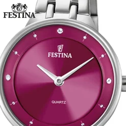 Festina Damenuhr Mademoiselle F20600/2 Armbanduhr Edelstahl silber UF20600/2