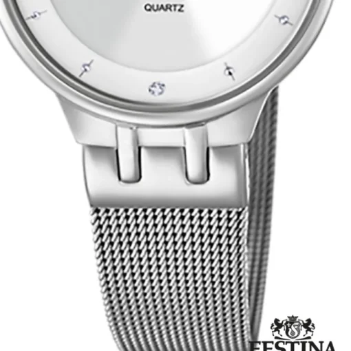 Festina Damenuhr Mademoiselle F20597/1 Armbanduhr Edelstahl silber UF20597/1