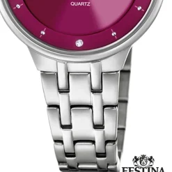 Festina Damenuhr Mademoiselle F20600/2 Armbanduhr Edelstahl silber UF20600/2
