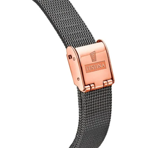 Festina Damenuhr Mademoiselle F20599/2 Armbanduhr Edelstahl schwarz UF20599/2