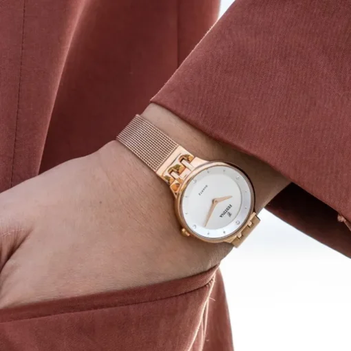 Festina Damenuhr Mademoiselle F20599/1 Armbanduhr Edelstahl rosé UF20599/1