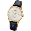 Festina Herren Armbanduhr Swiss Made F20010/2 Quarz Leder schwarz UF20010/2