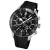 Festina Herren Armbanduhr Keramik F20515/2 Analog Silikon schwarz UF20515/2
