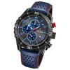 Festina Herren Armbanduhr Chronograph F20519/3 Analog Leder blau UF20519/3