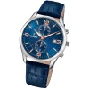 Festina Herren Armbanduhr Retro F6855/6 Quarz Leder blau UF6855/6