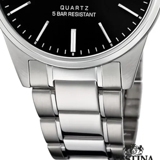 Festina Herren Armbanduhr Klassik F20511/4 Analog Edelstahl silber UF20511/4