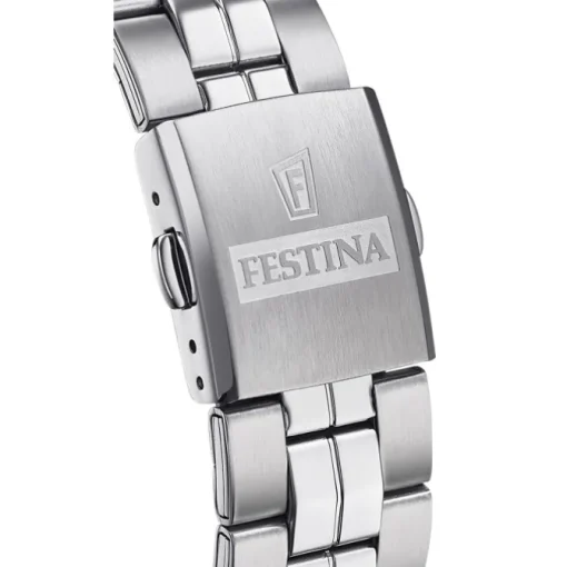 Festina Herren Armbanduhr Klassik F20437/1 Quarz Edelstahl silber UF20437/1