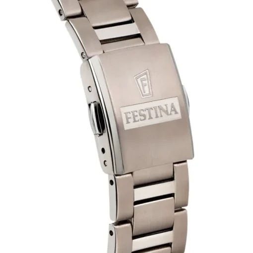 Festina Herren Armbanduhr Klassik F20435/3 Quarz Titan silber UF20435/3