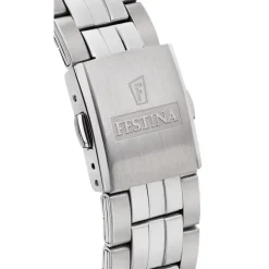 Festina Herren Armbanduhr Klassik F20425/5 Quarz Edelstahl silber UF20425/5