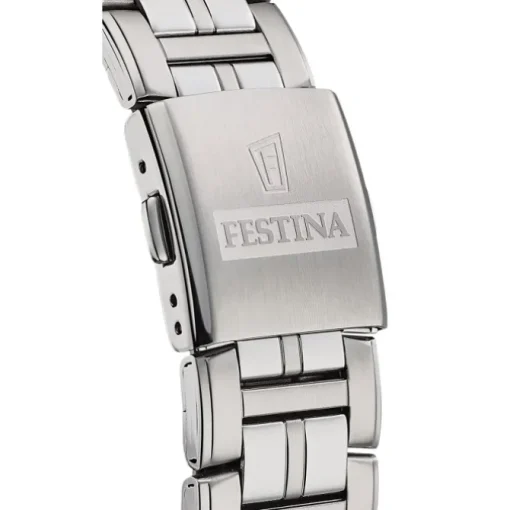 Festina Herren Armbanduhr Multifunktion F20445/3 Edelstahl silber UF20445/3