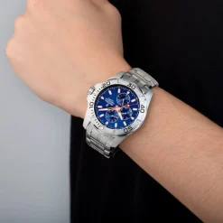 Festina Herren Armbanduhr Multifunktion F20445/5 Edelstahl silber UF20445/5