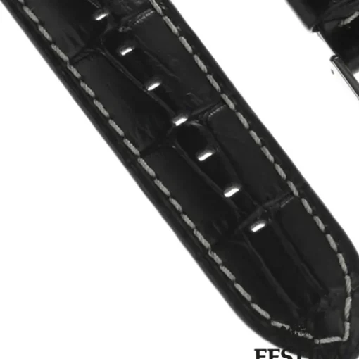 Festina Herren Uhrenarmband 28mm Leder-Band schwarz für Festina UFA16235/S