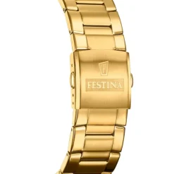 Festina Herrenuhr Chronograph Sport F20541/3 Armbanduhr Edelstahl gold UF20541/3