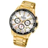 Festina Herrenuhr Edelstahl gold Timeless Chronograph Armbanduhr UF20634/1