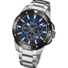 Festina Herrenuhr Edelstahl silber Festina Chrono Bike Armbanduhr UF20641/2