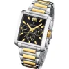 Festina Herrenuhr Edelstahl silber gold Chronograph Armbanduhr UF20637/4