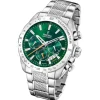 Festina Herrenuhr Edelstahl silber Timeless Chronograph Armbanduhr UF20668/3