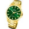 Festina Herrenuhr Edelstahl gold Festina Swiss made Armbanduhr UF20044/5