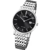 Festina Herrenuhr Edelstahl silber Festina Swiss Made Armbanduhr UF20018/3
