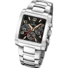 Festina Herrenuhr Edelstahl silber Timeless Chronograph Armbanduhr UF20652/4
