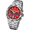 Festina Herrenuhr Edelstahl silber Festina Chrono Bike Armbanduhr UF20670/5