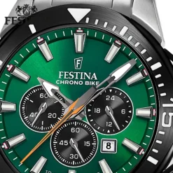 Festina Herrenuhr Edelstahl silber Festina Chrono Bike Armbanduhr UF20641/A