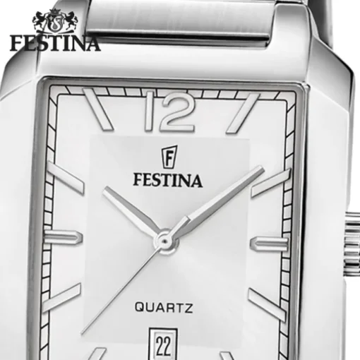 Festina Herrenuhr Edelstahl silber Festina Trend Armbanduhr UF20677/2
