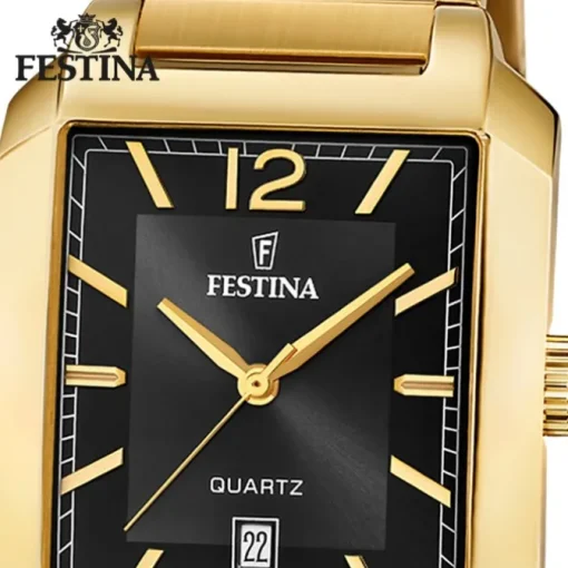 Festina Herrenuhr Edelstahl gold Festina Trend Armbanduhr UF20678/4