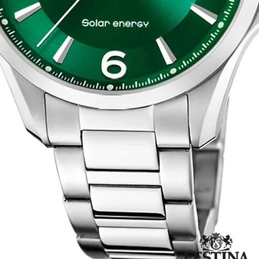 Festina Herrenuhr Edelstahl silber Festina Solar Energy Solaruhr UF20656/3
