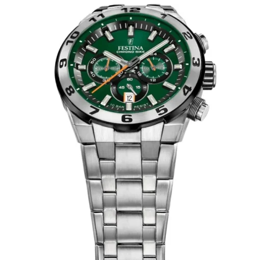 Festina Herrenuhr Edelstahl silber Festina Chrono Bike Armbanduhr UF20670/2