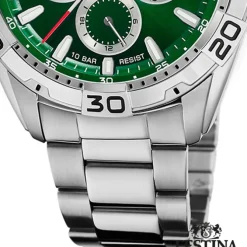 Festina Herrenuhr Edelstahl silber Festina Multifunktion Armbanduhr UF20623/3