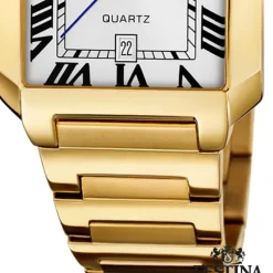 Festina Herrenuhr Edelstahl gold Festina Trend Armbanduhr UF20678/1
