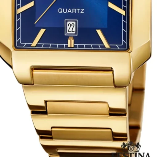 Festina Herrenuhr Edelstahl gold Festina Trend Armbanduhr UF20678/3
